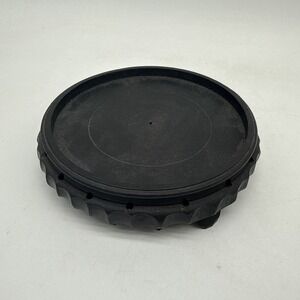 Black Vase Display Stand Accmodates Vase Up To 5.75" Wide